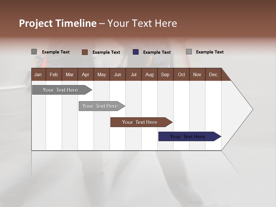 Conference Table Trategy PowerPoint Template