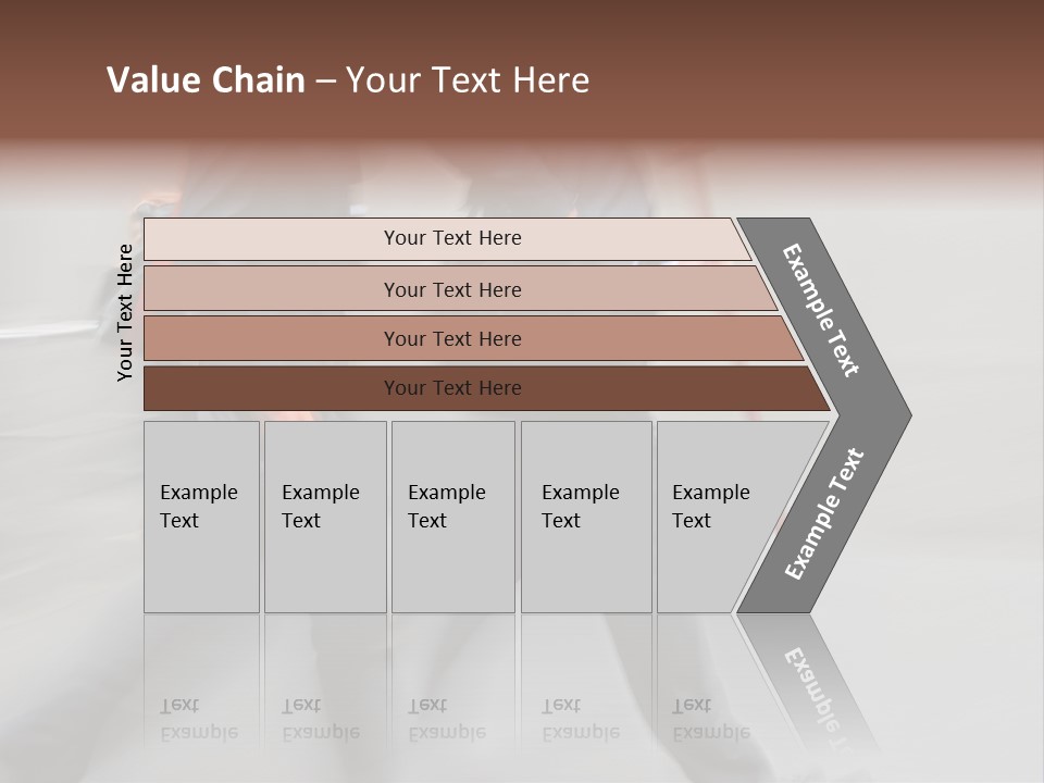 Conference Table Trategy PowerPoint Template