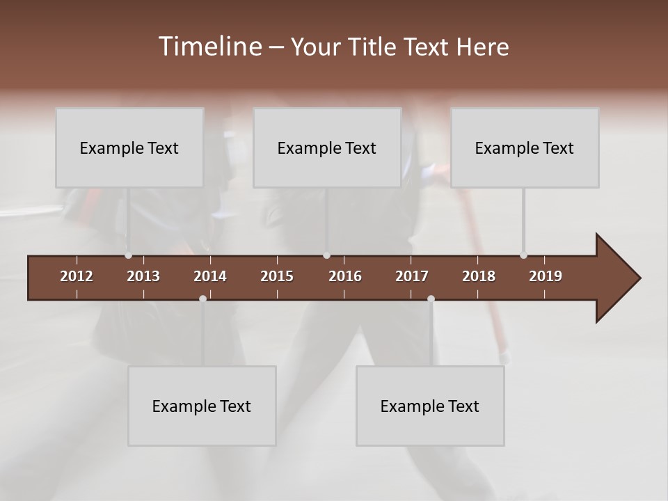 Conference Table Trategy PowerPoint Template
