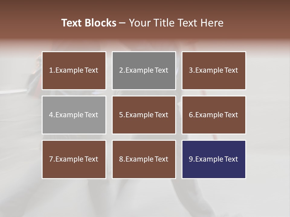 Conference Table Trategy PowerPoint Template