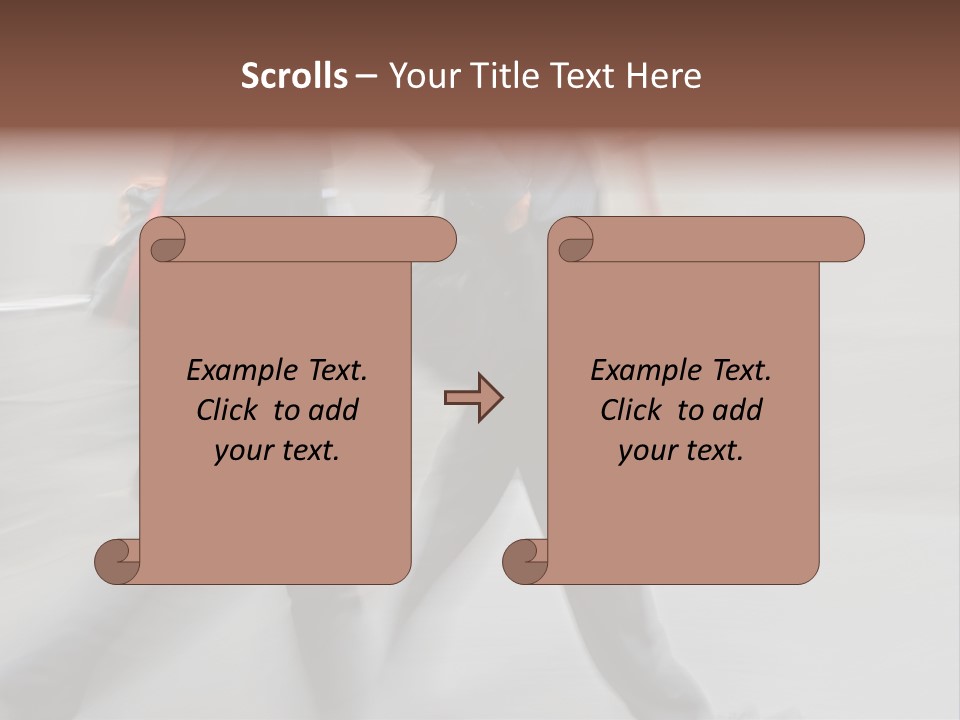 Conference Table Trategy PowerPoint Template
