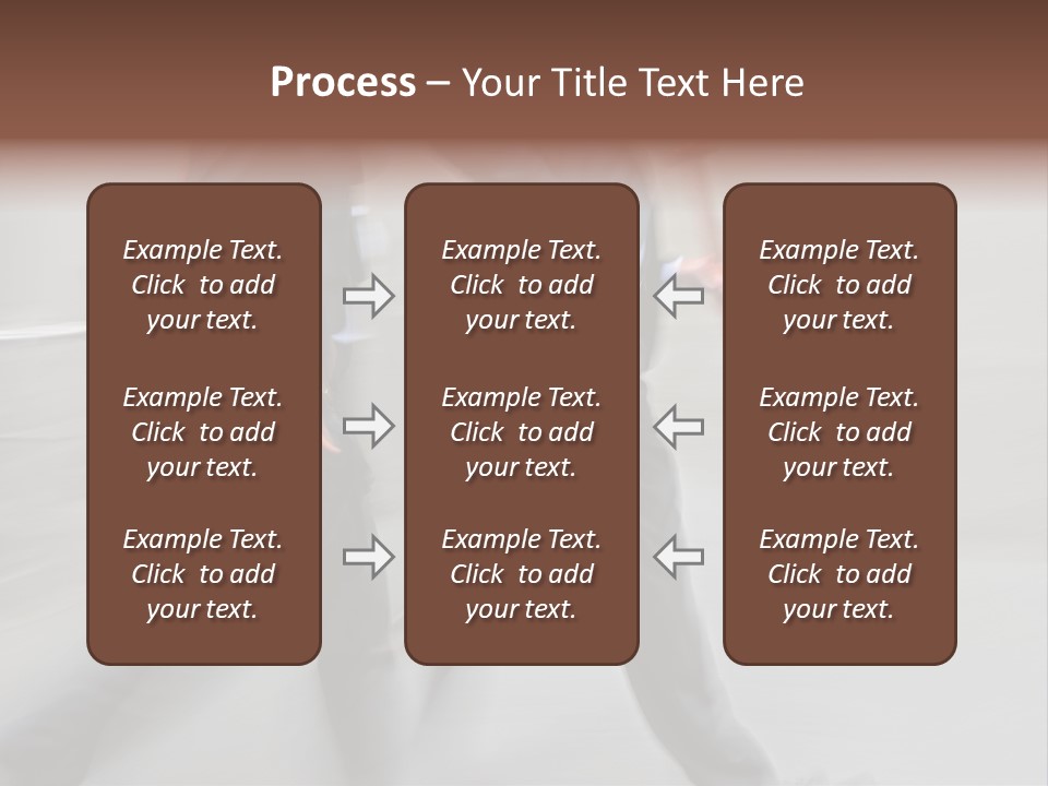 Conference Table Trategy PowerPoint Template