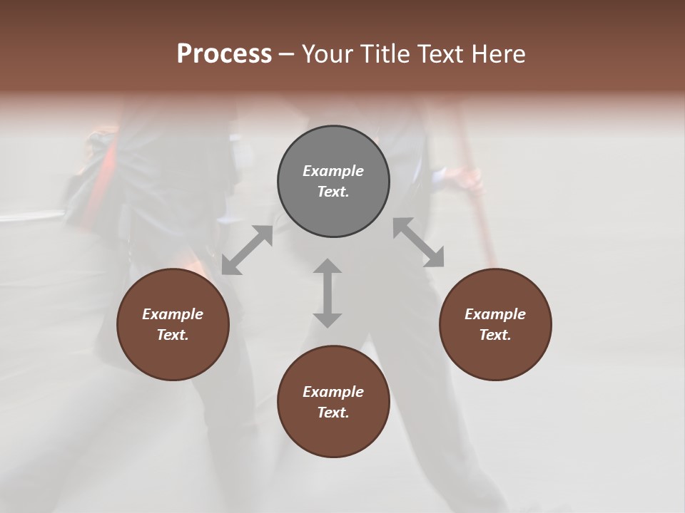 Conference Table Trategy PowerPoint Template