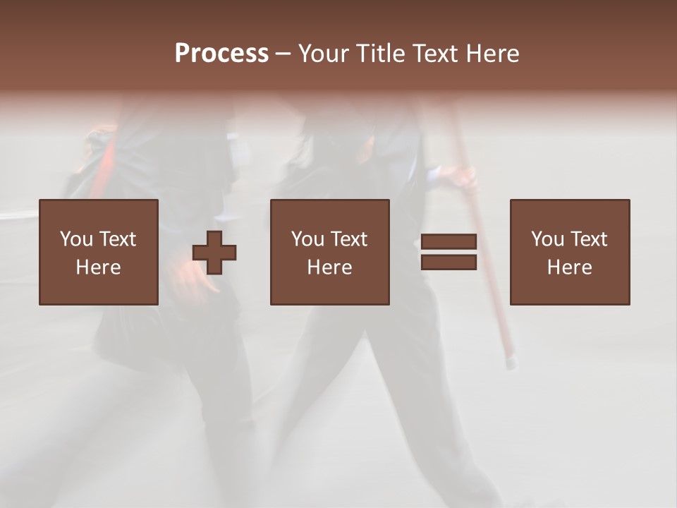Conference Table Trategy PowerPoint Template