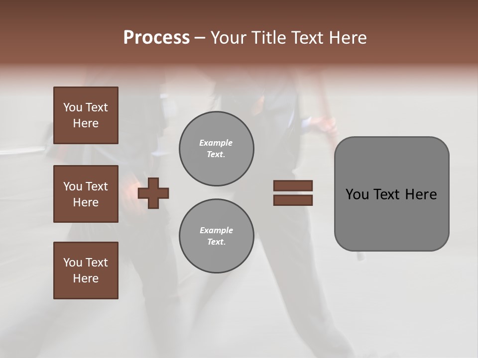 Conference Table Trategy PowerPoint Template