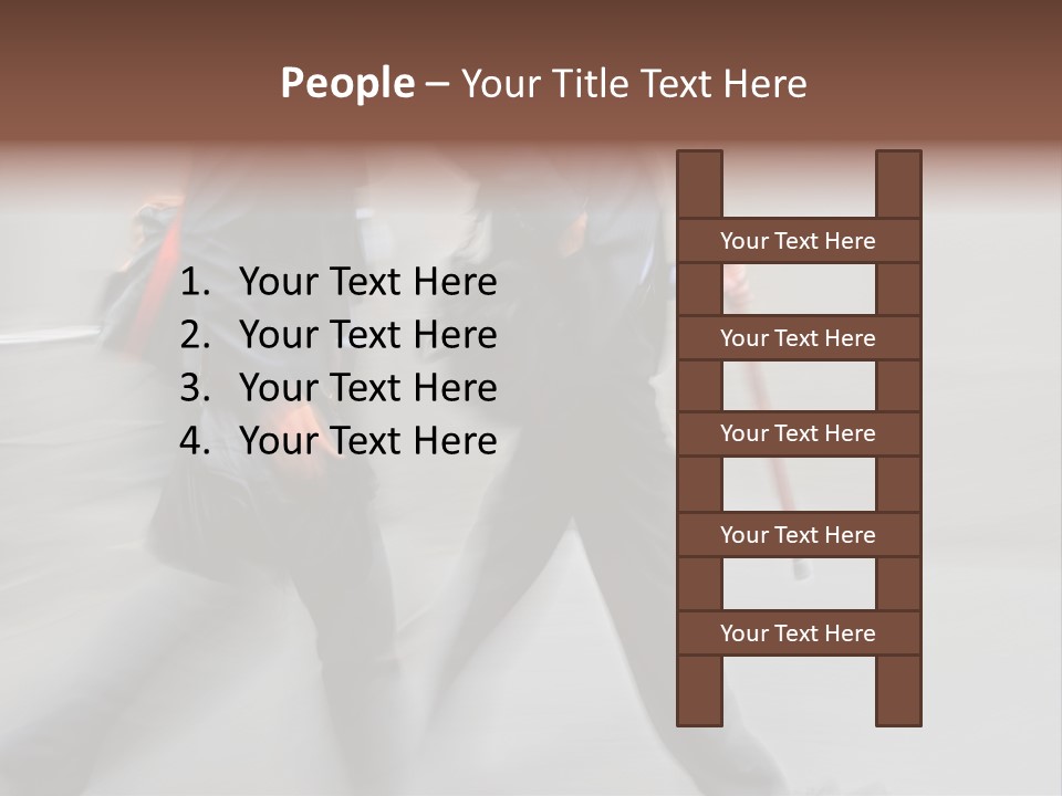Conference Table Trategy PowerPoint Template