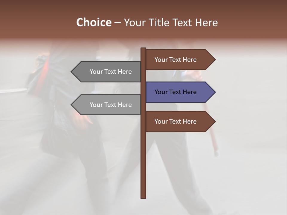Conference Table Trategy PowerPoint Template