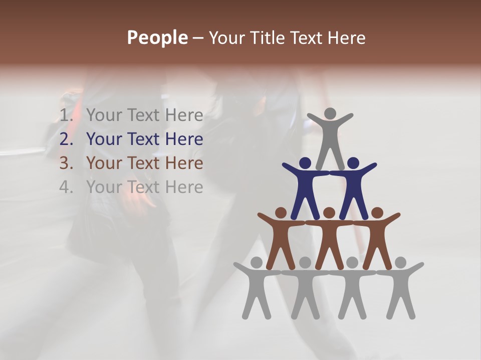 Conference Table Trategy PowerPoint Template