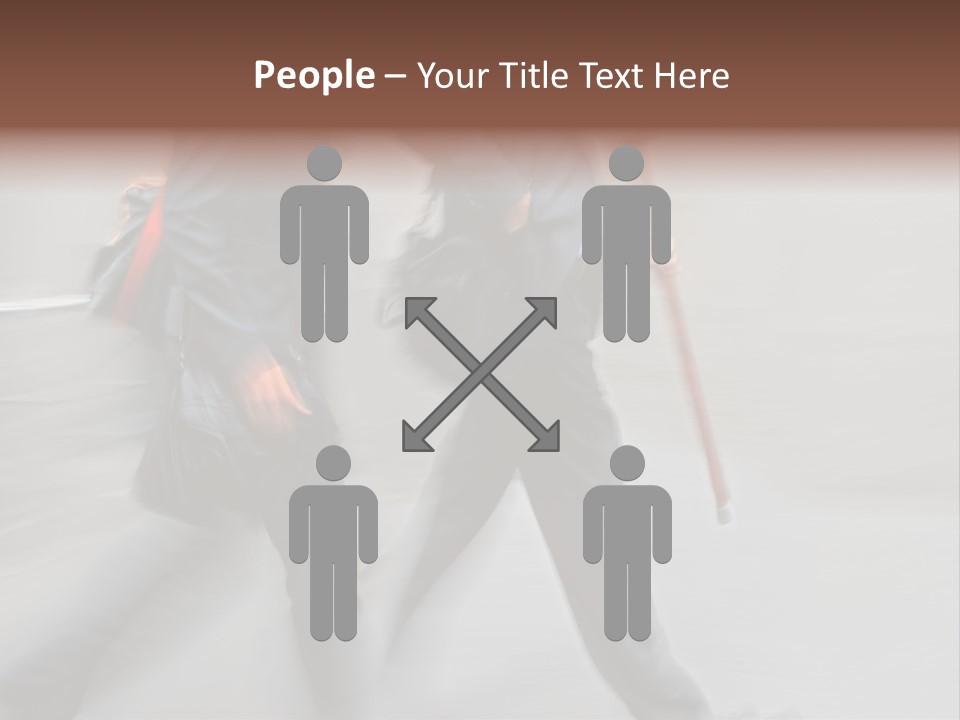 Conference Table Trategy PowerPoint Template