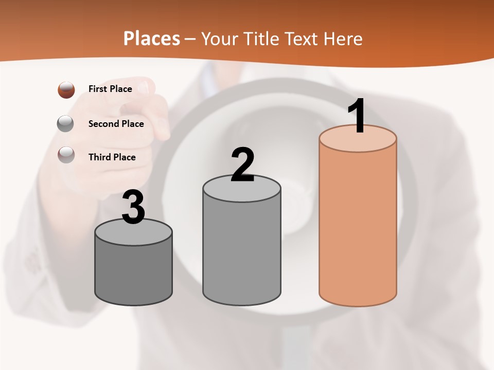 S Saleswoman Businesswoman PowerPoint Template