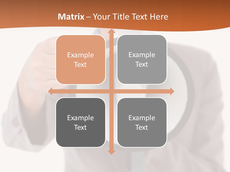 S Saleswoman Businesswoman PowerPoint Template