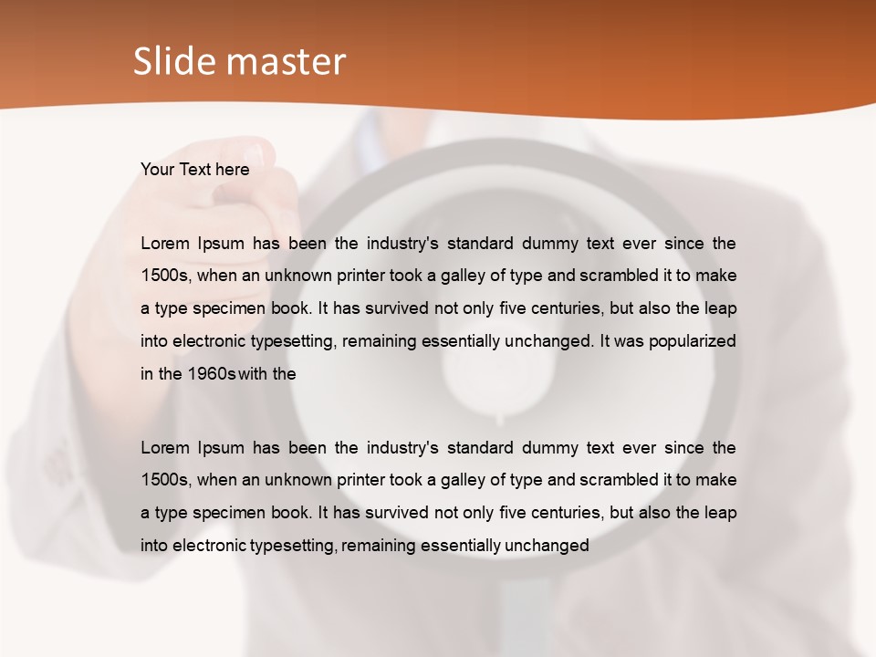 S Saleswoman Businesswoman PowerPoint Template