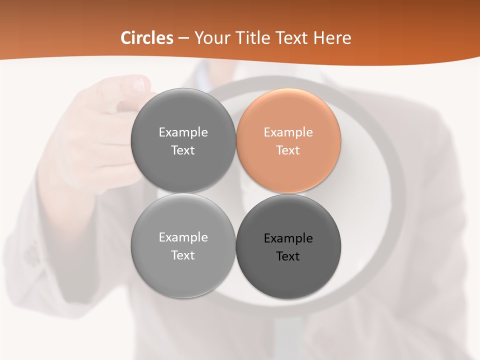 S Saleswoman Businesswoman PowerPoint Template