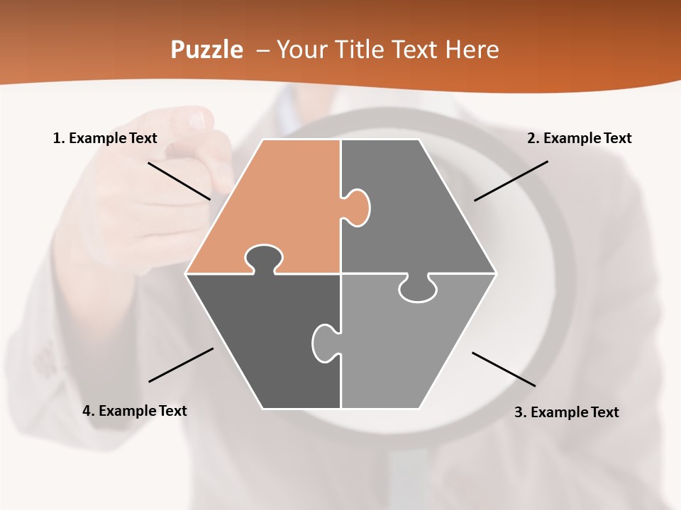 S Saleswoman Businesswoman PowerPoint Template