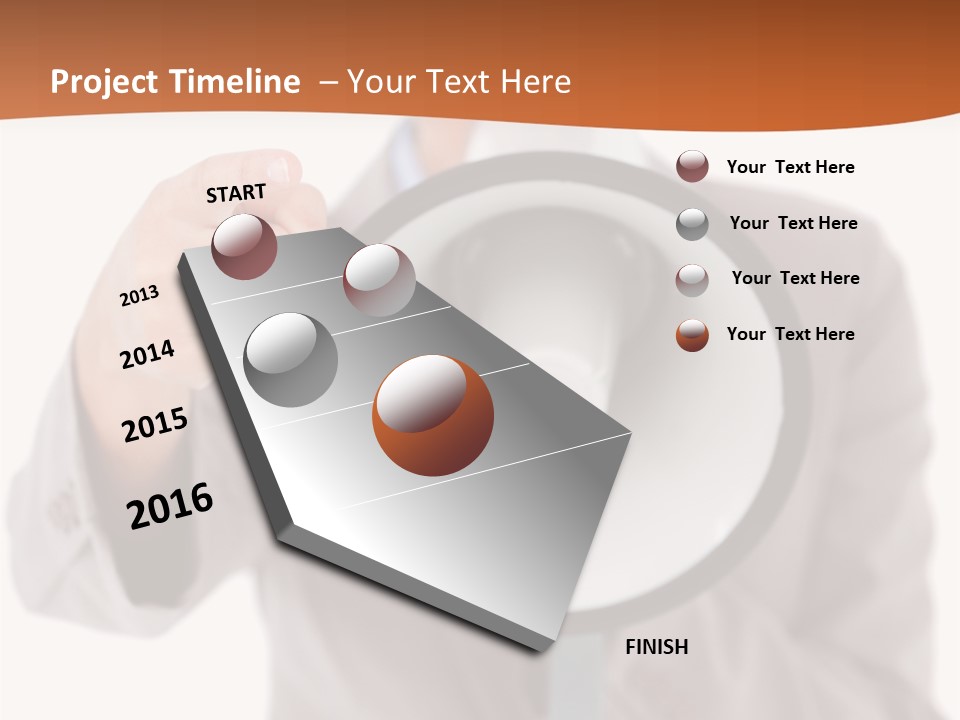 S Saleswoman Businesswoman PowerPoint Template