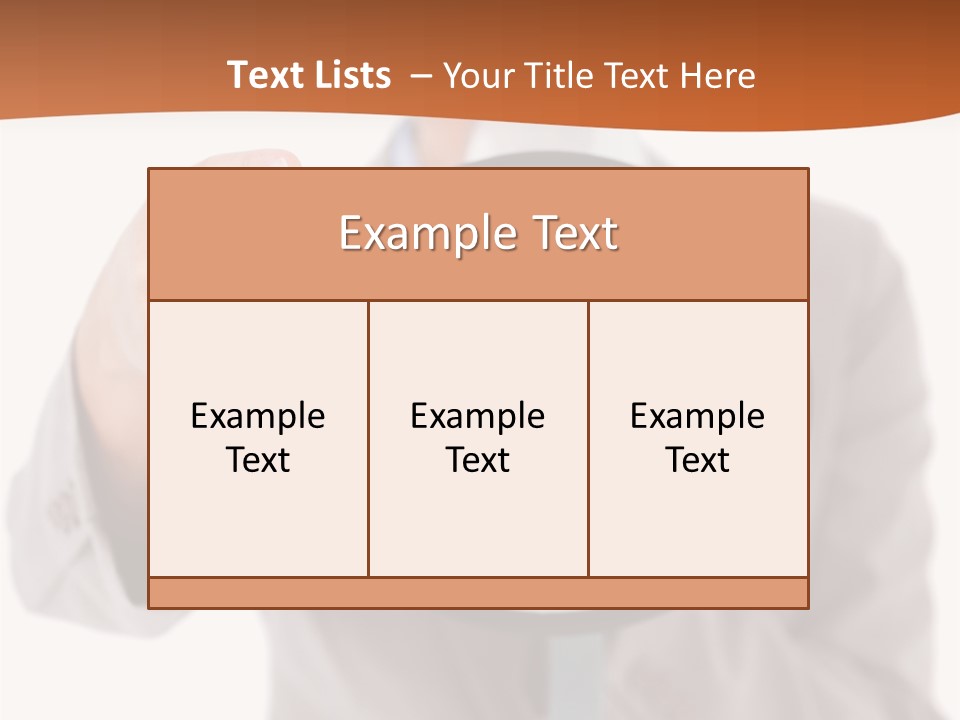 S Saleswoman Businesswoman PowerPoint Template