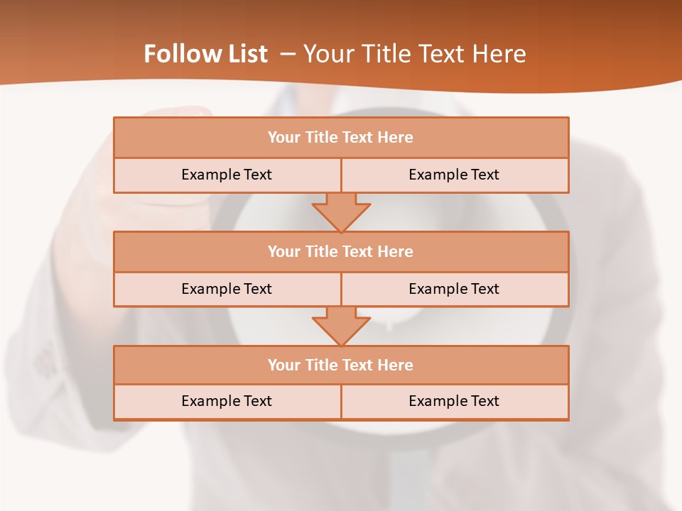 S Saleswoman Businesswoman PowerPoint Template