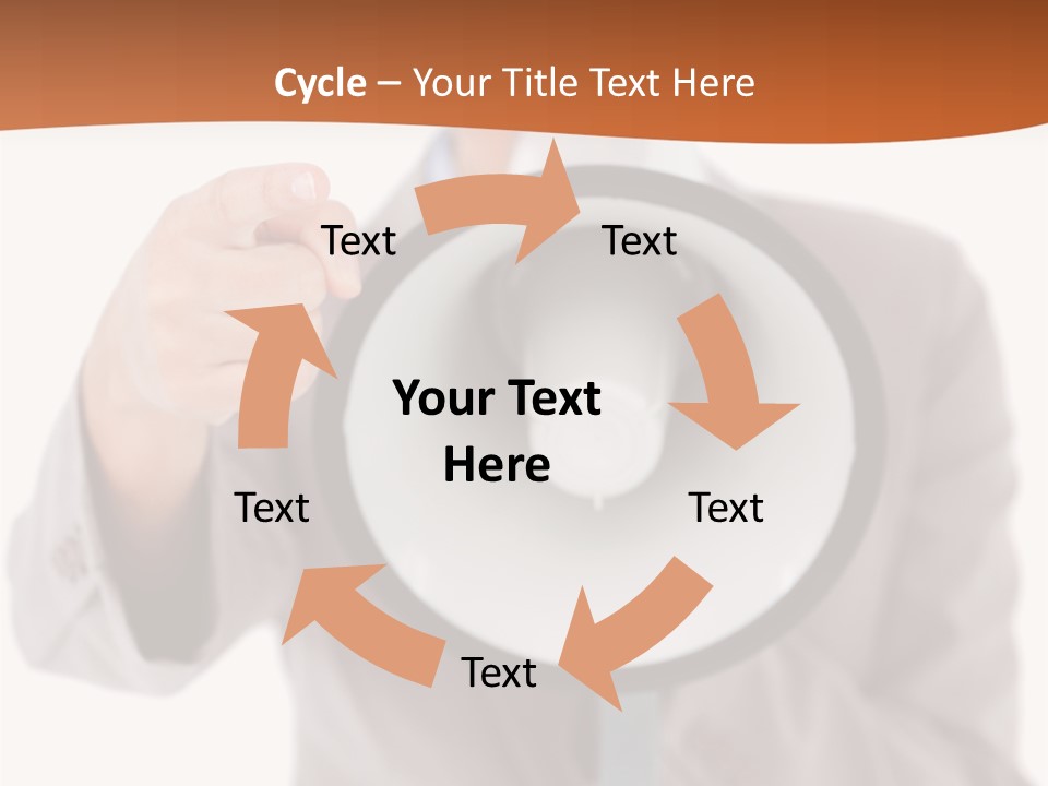 S Saleswoman Businesswoman PowerPoint Template