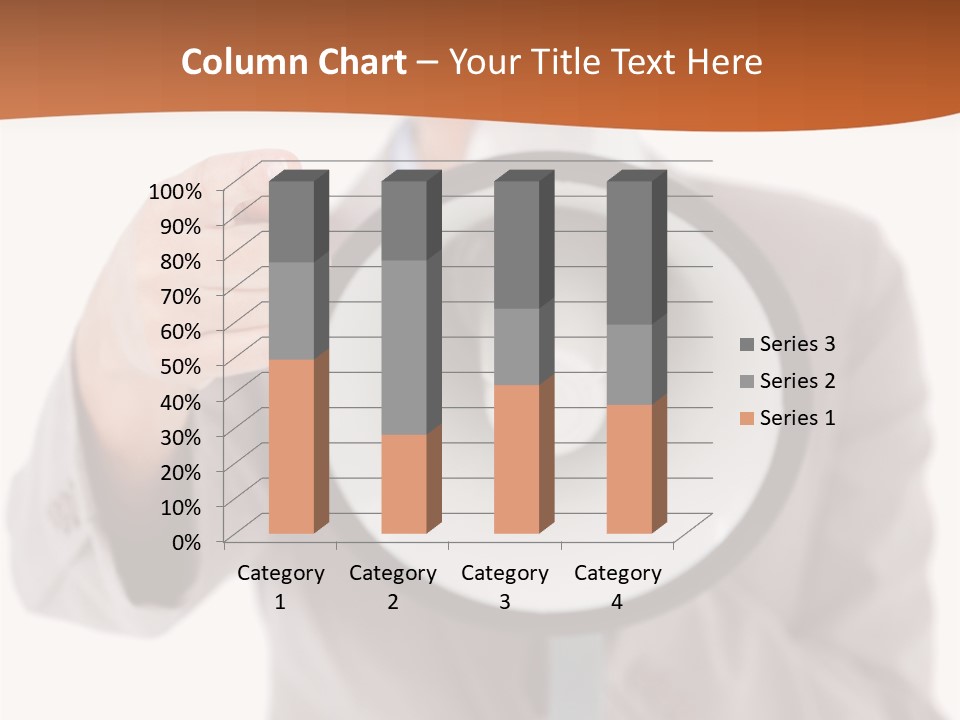 S Saleswoman Businesswoman PowerPoint Template