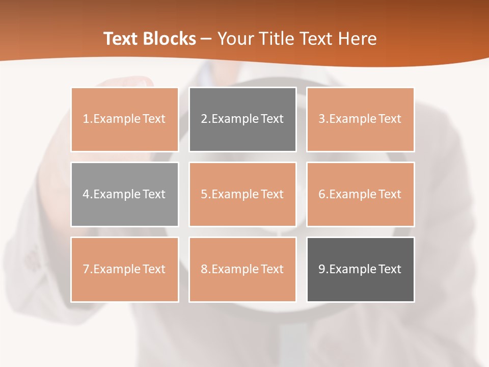 S Saleswoman Businesswoman PowerPoint Template