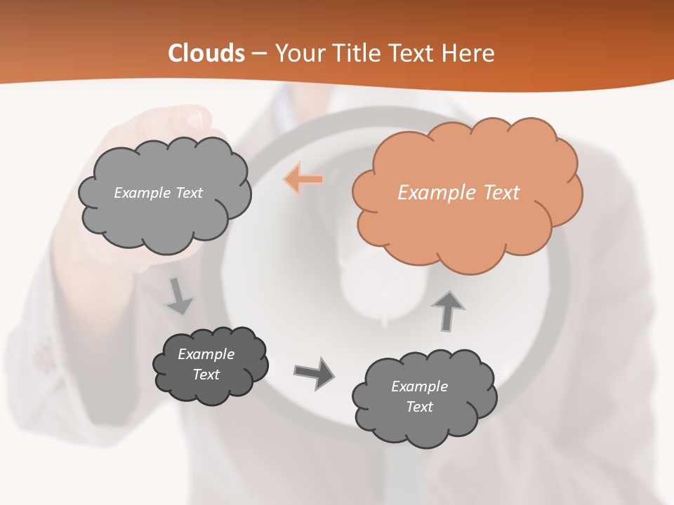 S Saleswoman Businesswoman PowerPoint Template