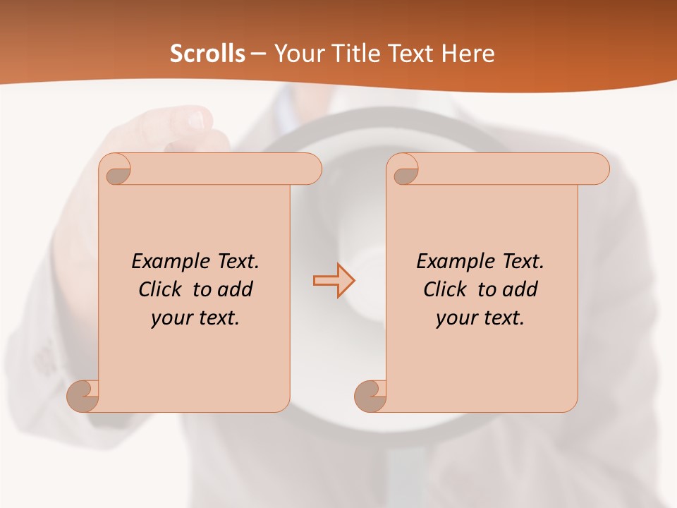 S Saleswoman Businesswoman PowerPoint Template
