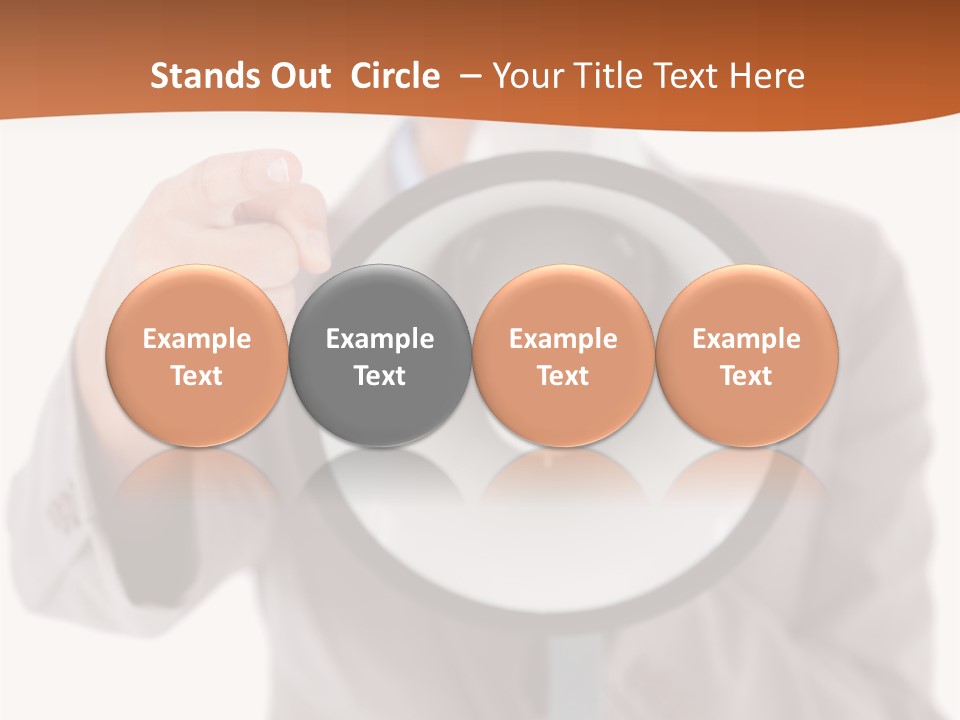 S Saleswoman Businesswoman PowerPoint Template