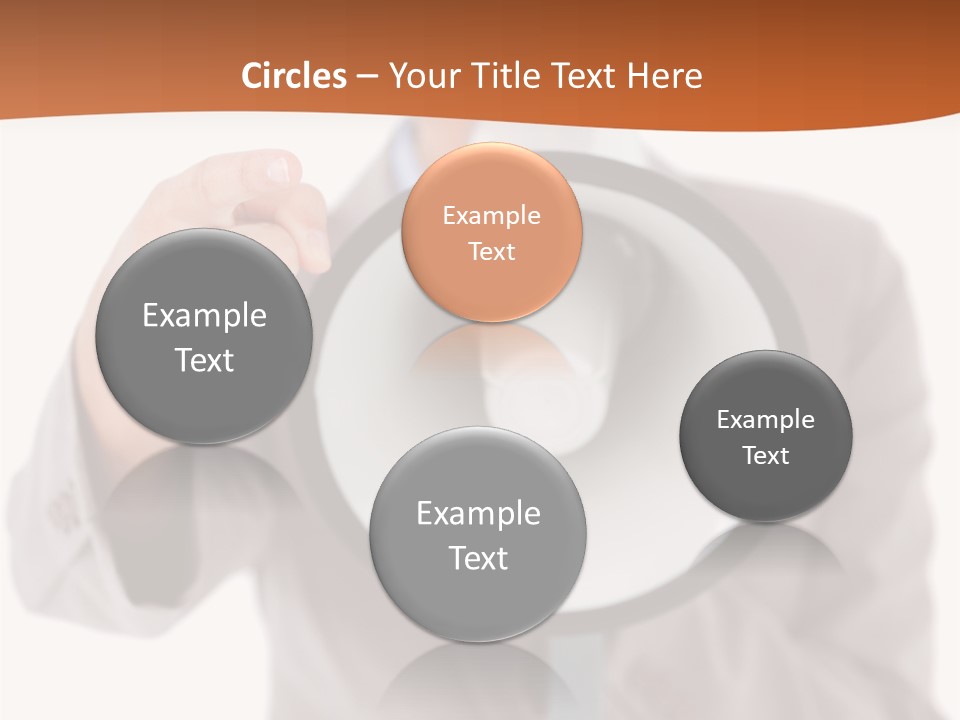 S Saleswoman Businesswoman PowerPoint Template