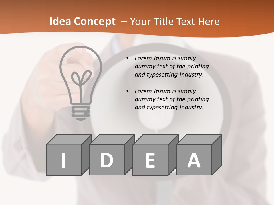 S Saleswoman Businesswoman PowerPoint Template