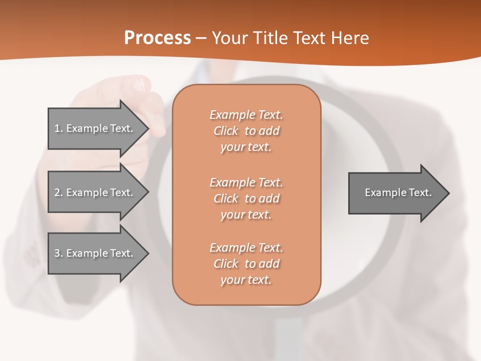 S Saleswoman Businesswoman PowerPoint Template