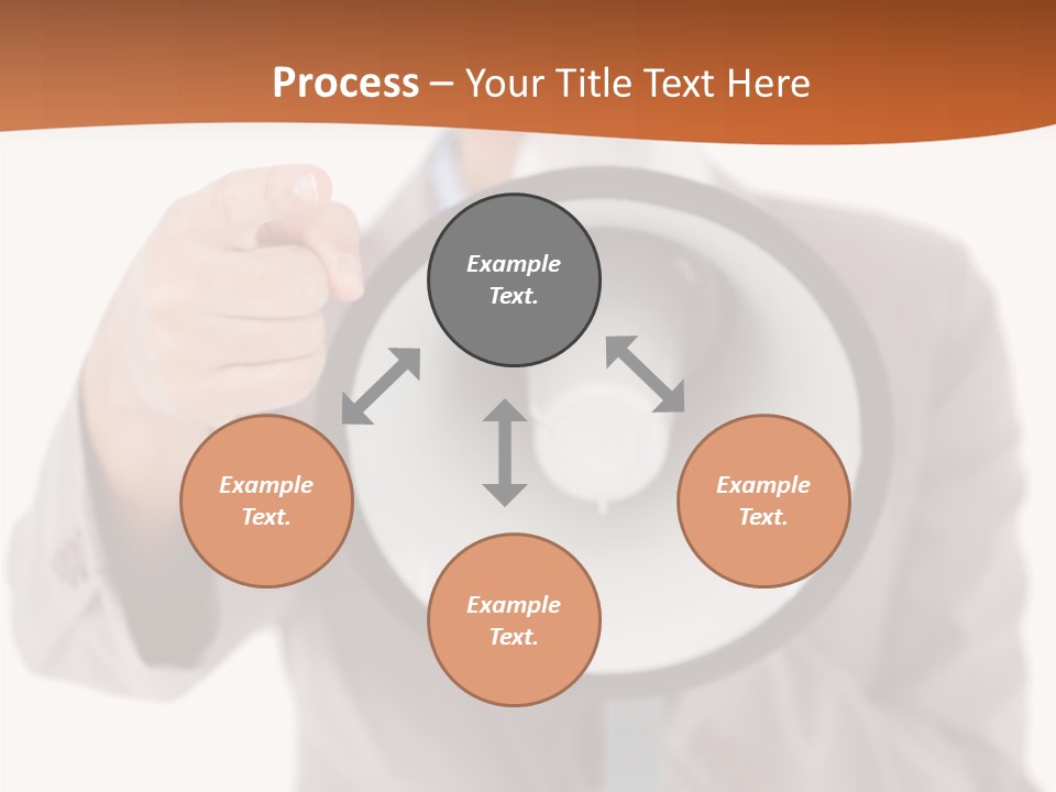 S Saleswoman Businesswoman PowerPoint Template