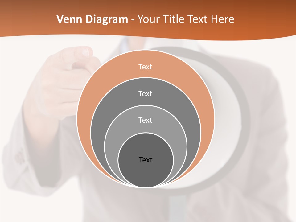 S Saleswoman Businesswoman PowerPoint Template