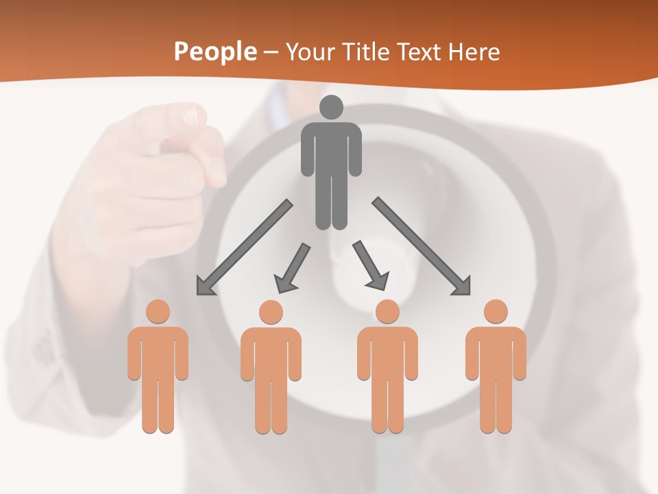 S Saleswoman Businesswoman PowerPoint Template