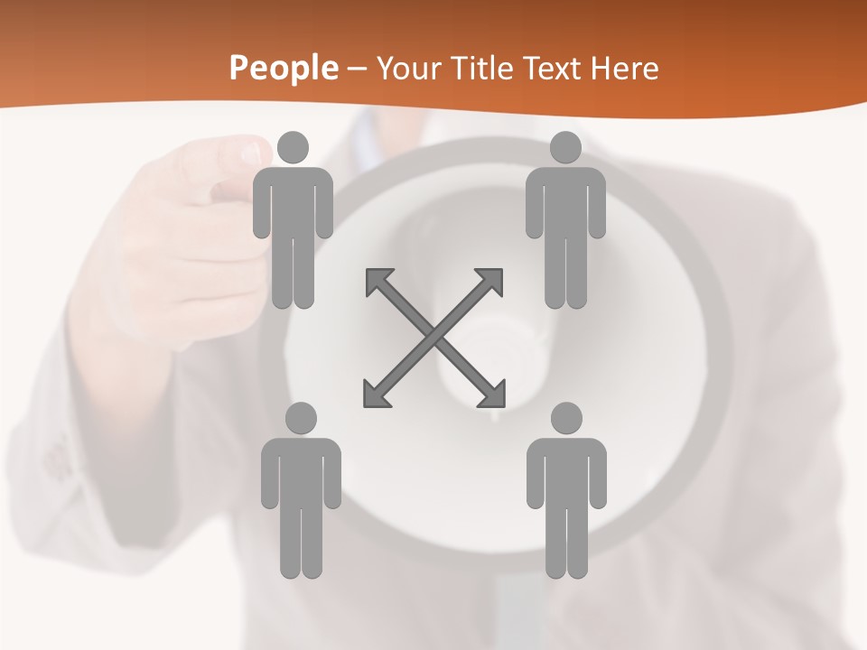 S Saleswoman Businesswoman PowerPoint Template