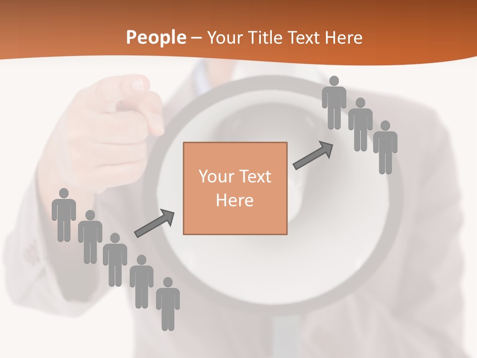 S Saleswoman Businesswoman PowerPoint Template