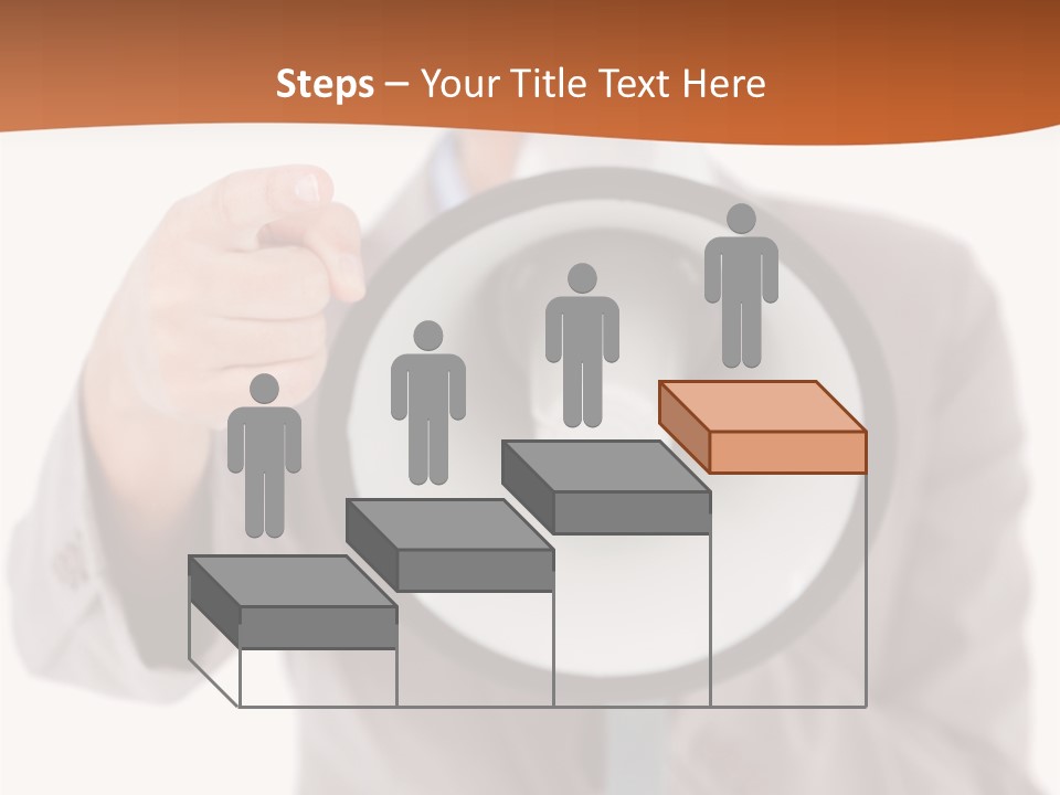 S Saleswoman Businesswoman PowerPoint Template