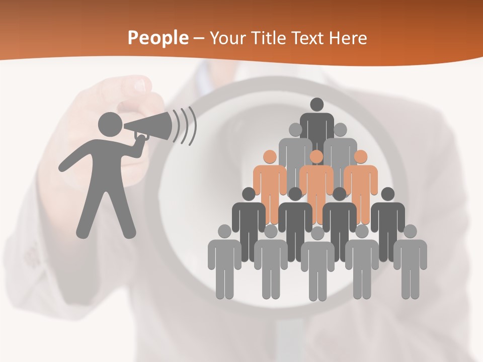 S Saleswoman Businesswoman PowerPoint Template