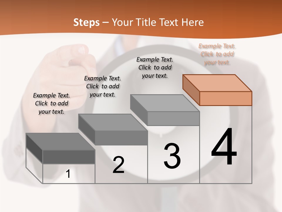 S Saleswoman Businesswoman PowerPoint Template