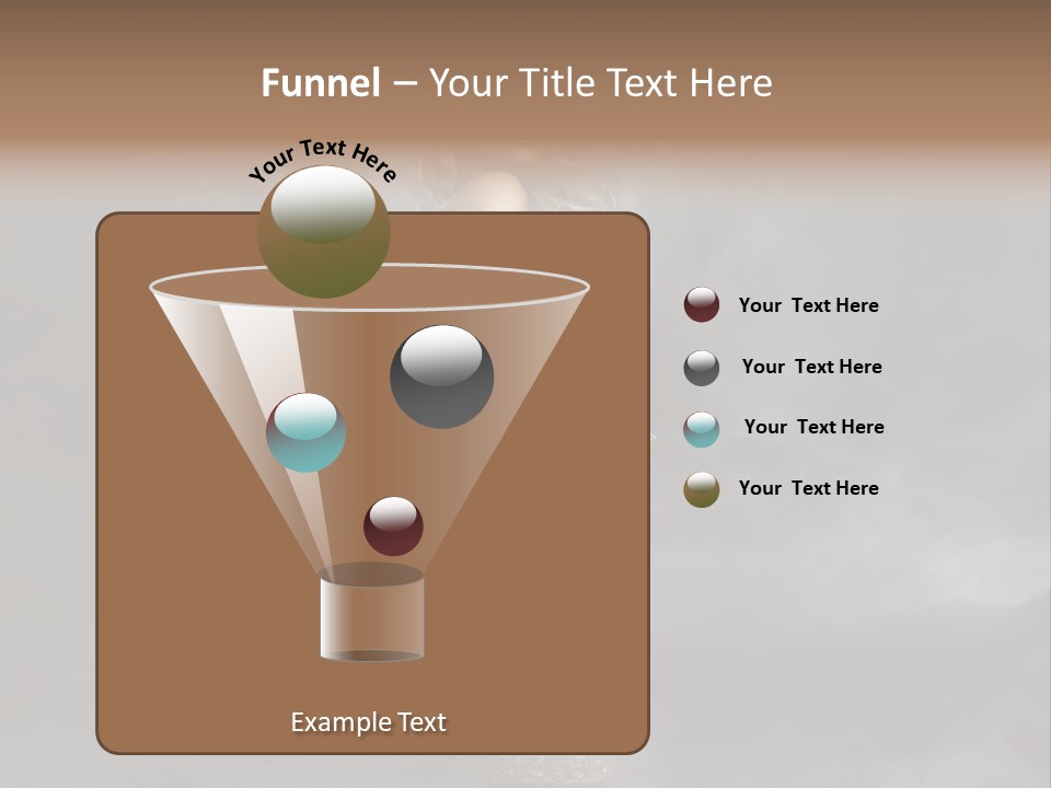 Away Portrait Teen PowerPoint Template