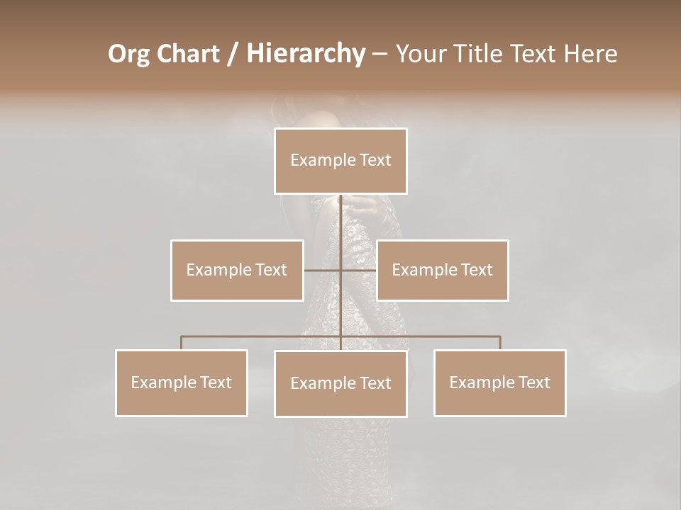 Away Portrait Teen PowerPoint Template