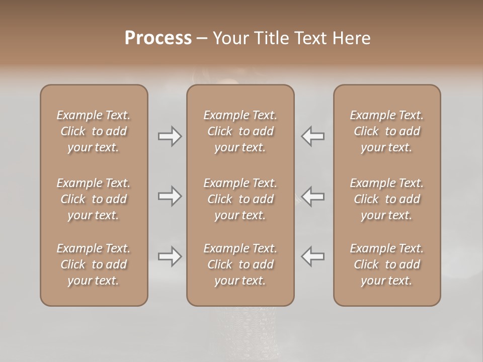 Away Portrait Teen PowerPoint Template