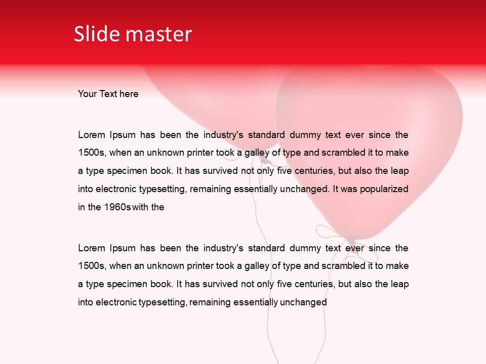 Two Isolated Air PowerPoint Template