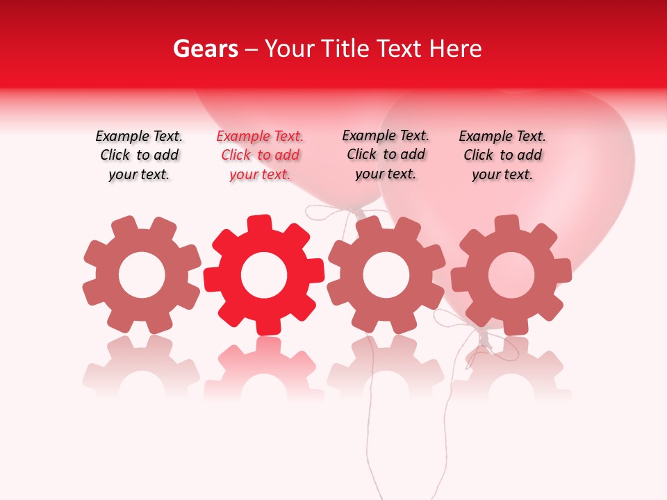 Two Isolated Air PowerPoint Template