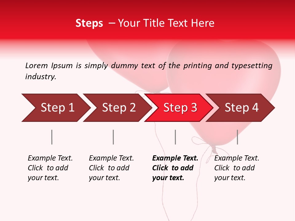 Two Isolated Air PowerPoint Template