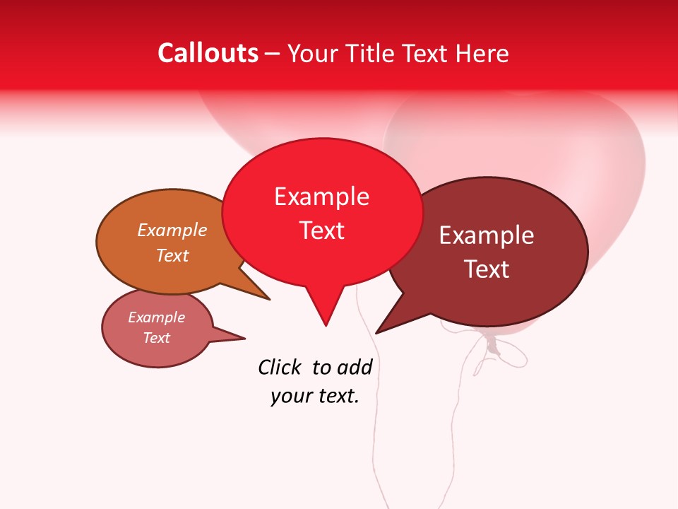 Two Isolated Air PowerPoint Template
