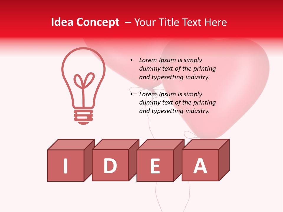 Two Isolated Air PowerPoint Template