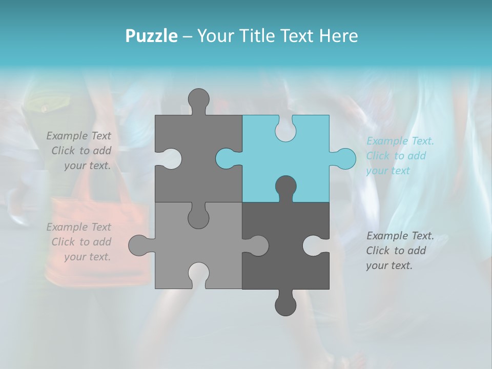 Office Team Writing PowerPoint Template