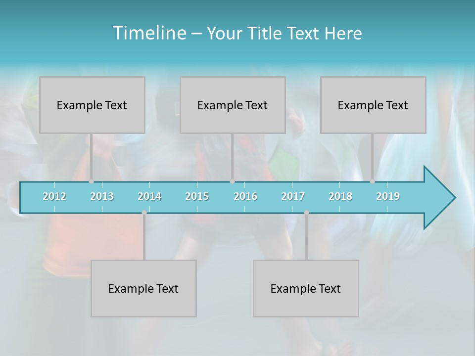 Office Team Writing PowerPoint Template