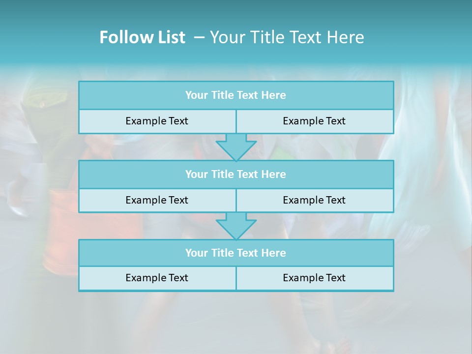 Office Team Writing PowerPoint Template