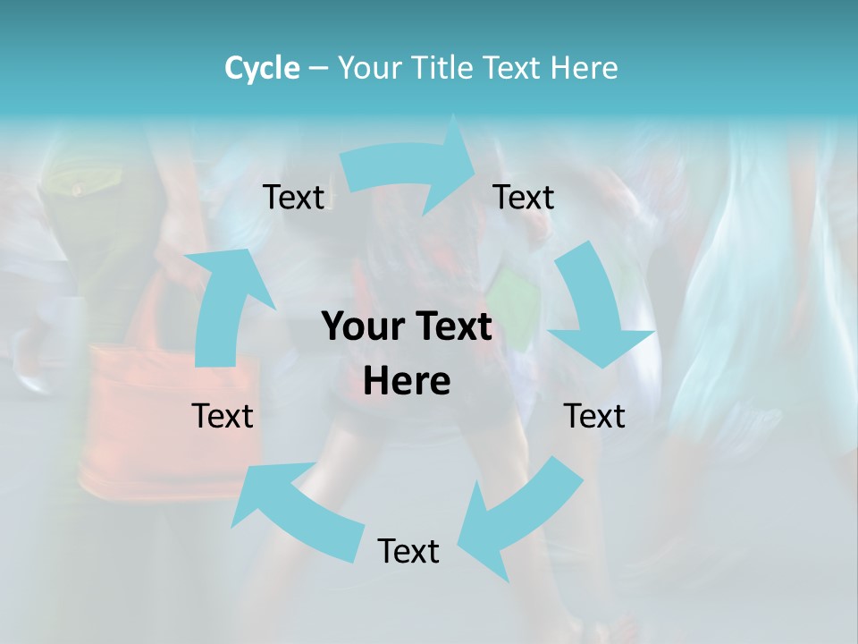 Office Team Writing PowerPoint Template